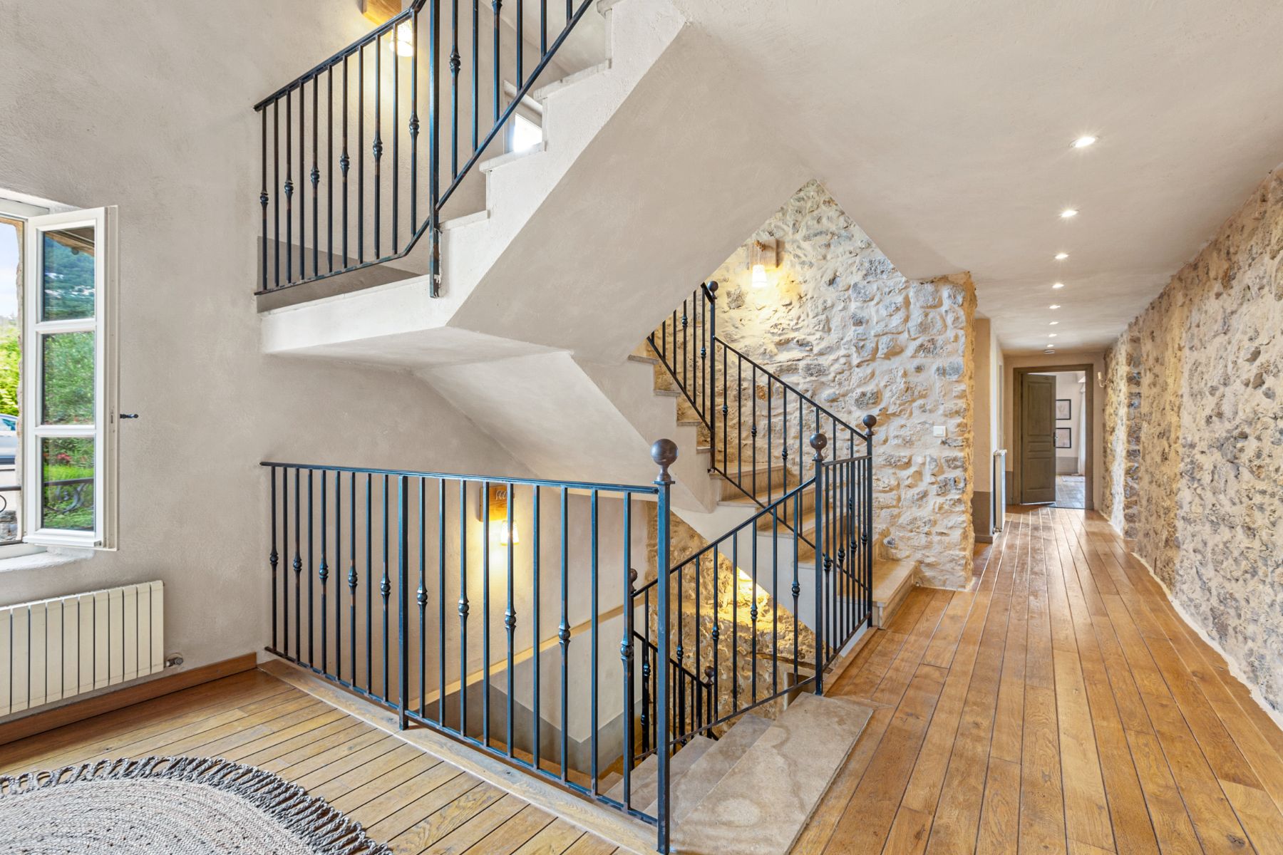 Staircase at Bastide de Grasse in the Cote d'Azur