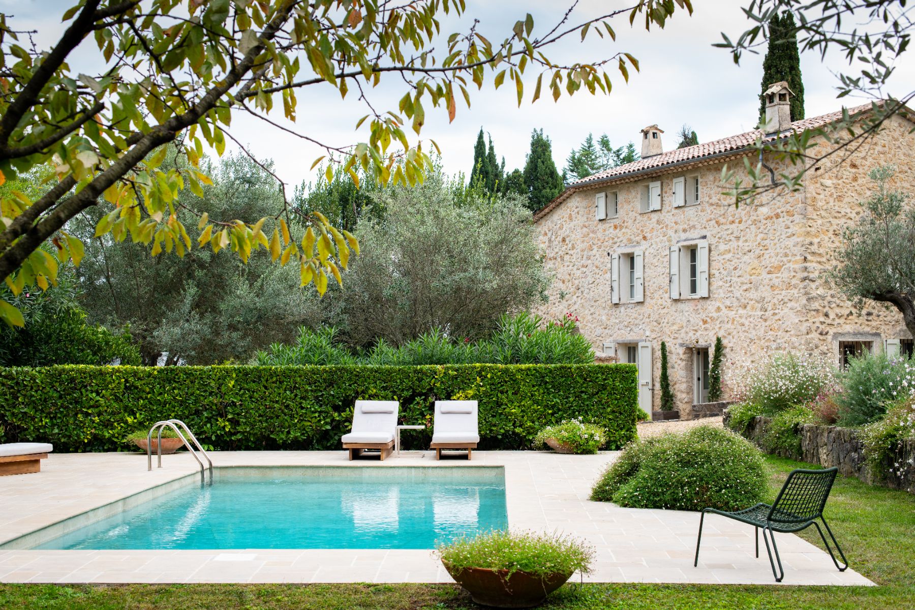 Pool at Bastide Notre Dame in Cote d'Azur, France