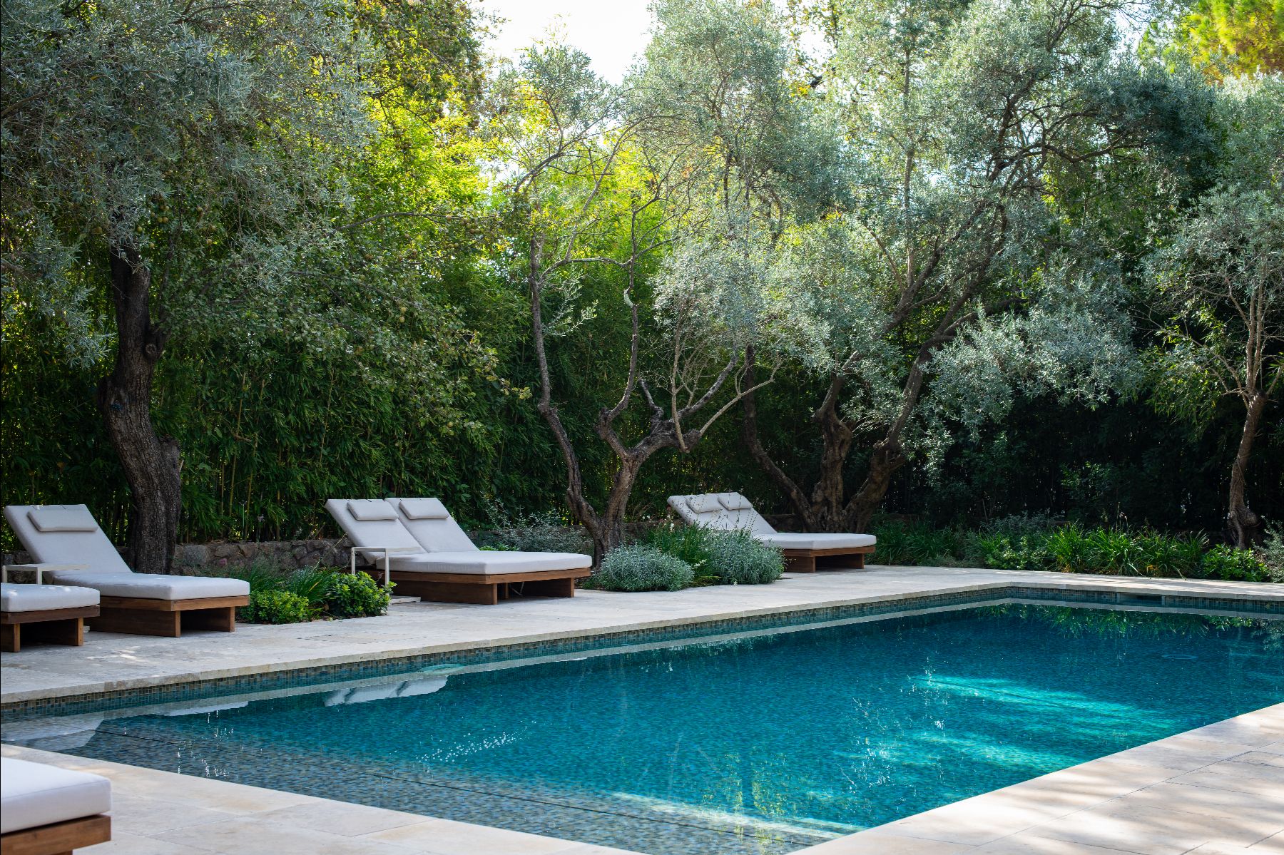 Pool at Bastide Notre Dame in Cote d'Azur, France