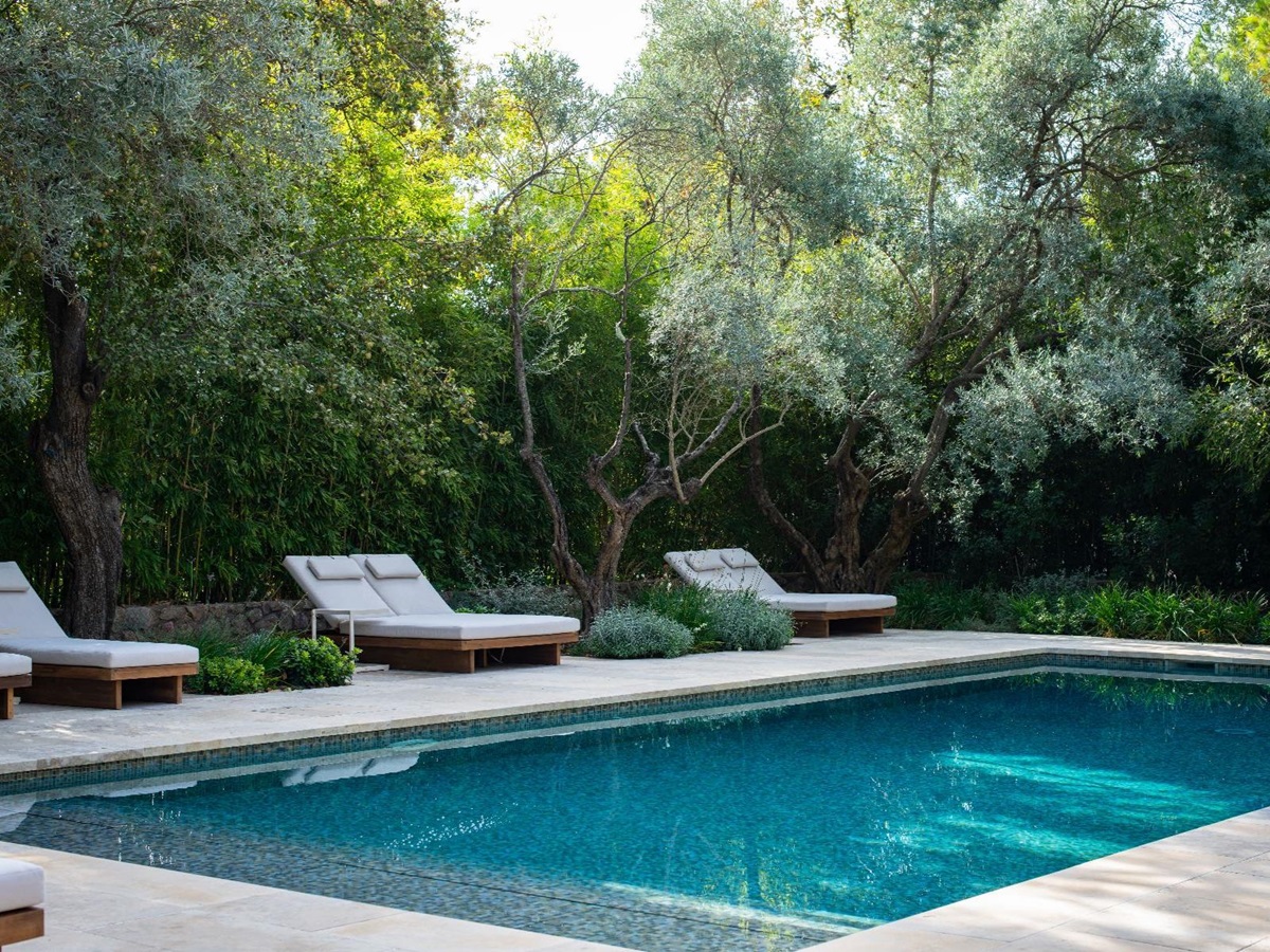 Pool at Bastide Notre Dame in Cote d'Azur, France