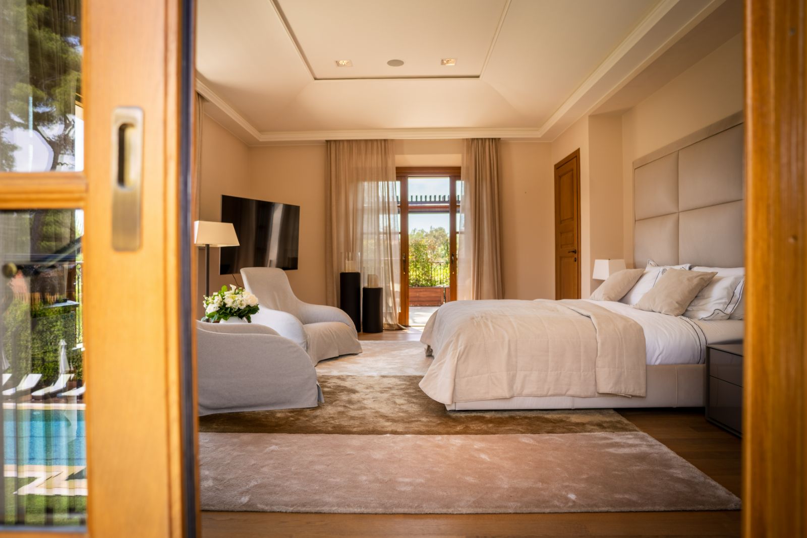 Bedroom 1 at Bella Luna in the Cote d'Azur