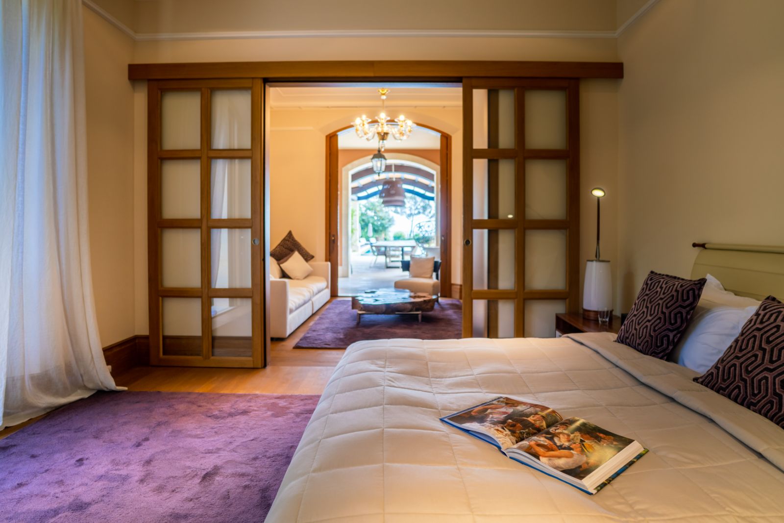 Bedroom 3 at Bella Luna in the Cote d'Azur