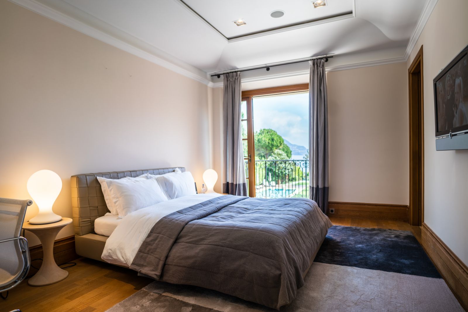 Bedroom 5 at Bella Luna in the Cote d'Azur