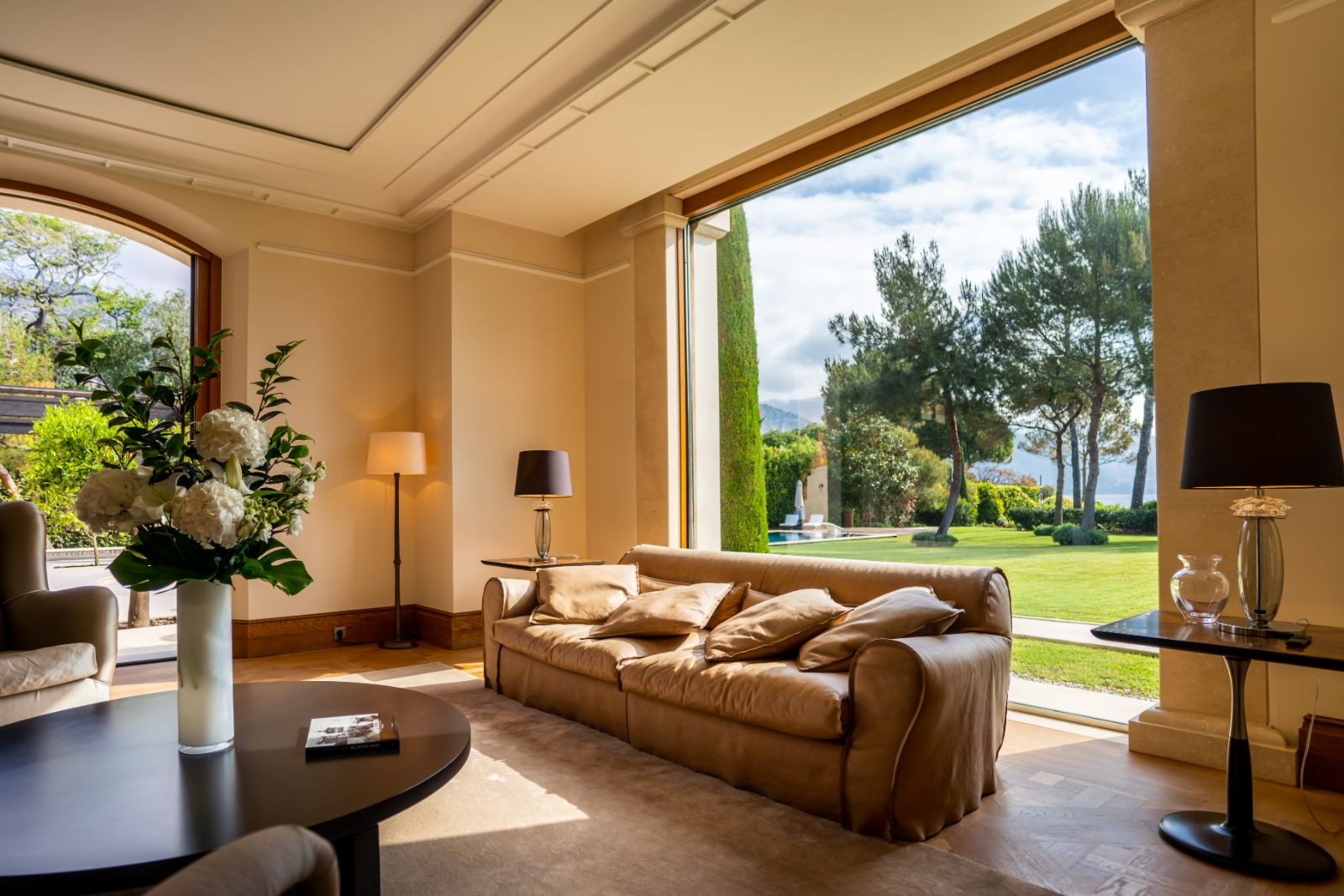 Sitting Room View at Bella Luna in the Cote d'Azur