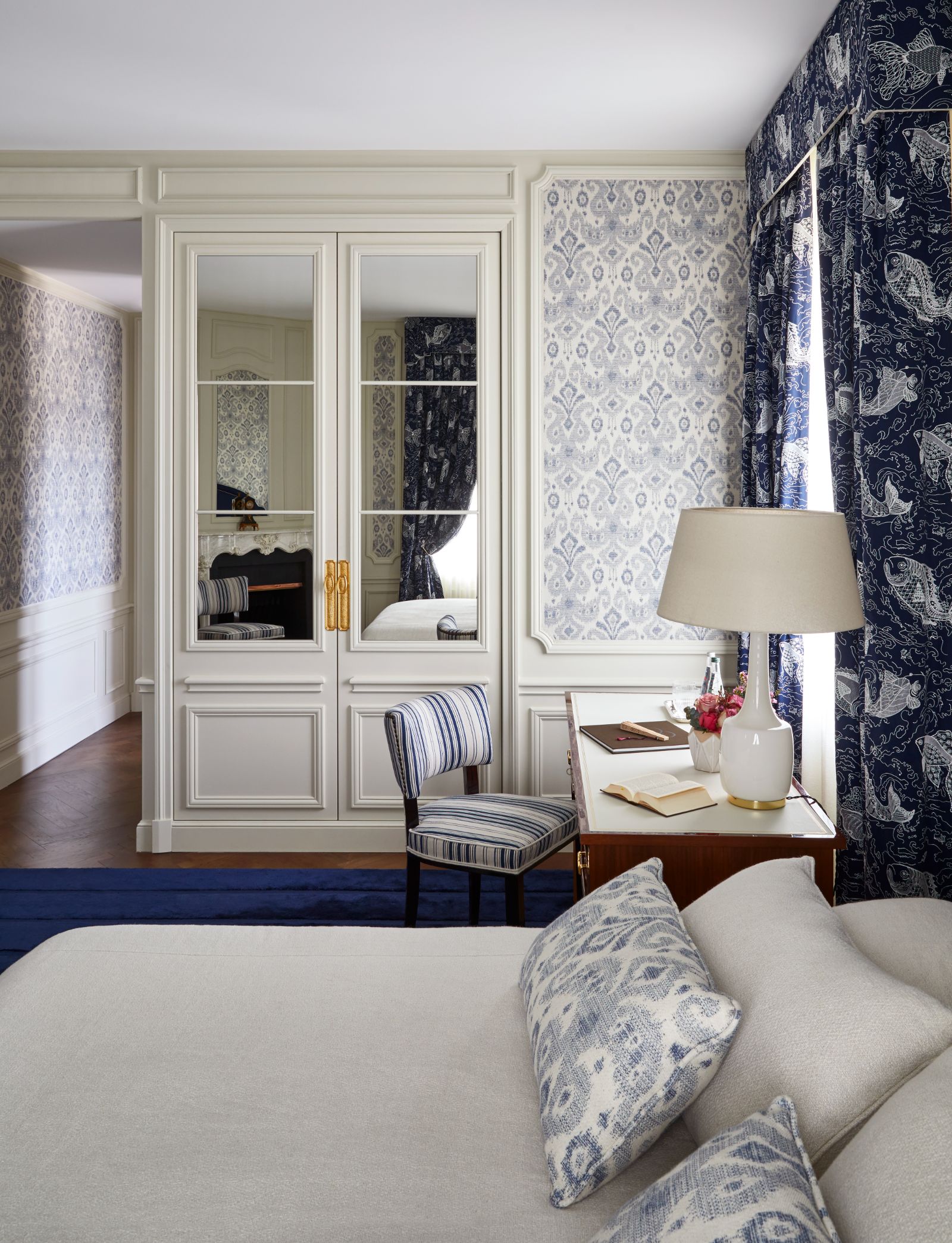 Bedroom 4 at Chateau Grimaud in the Cote d'Azur