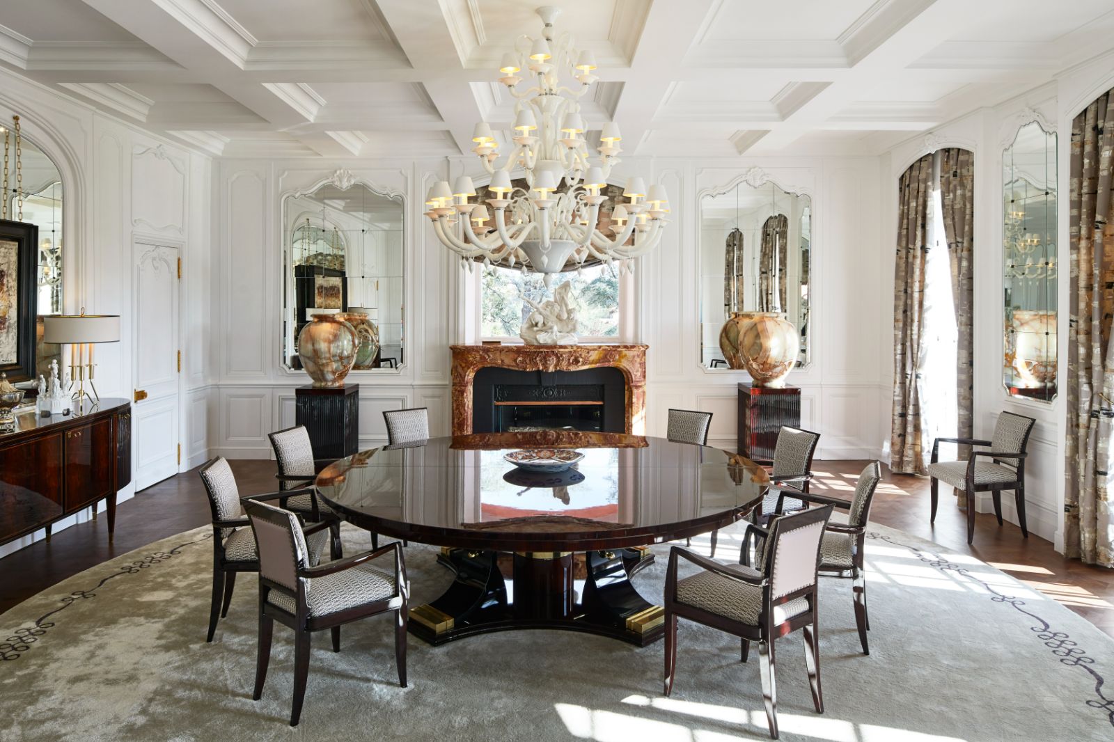 Dining at Chateau Grimaud in the Cote d'Azur