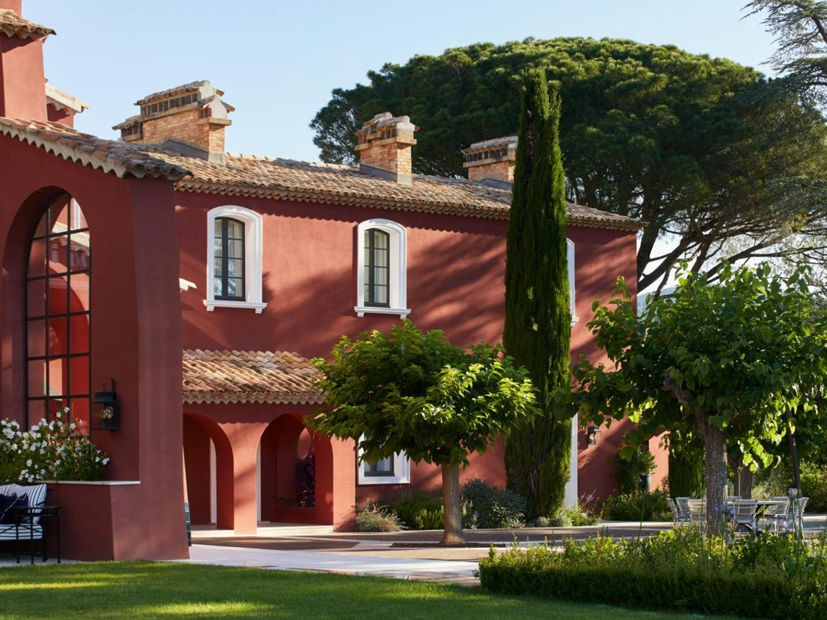 Gardensat at Chateau Grimaud in the Cote d'Azur