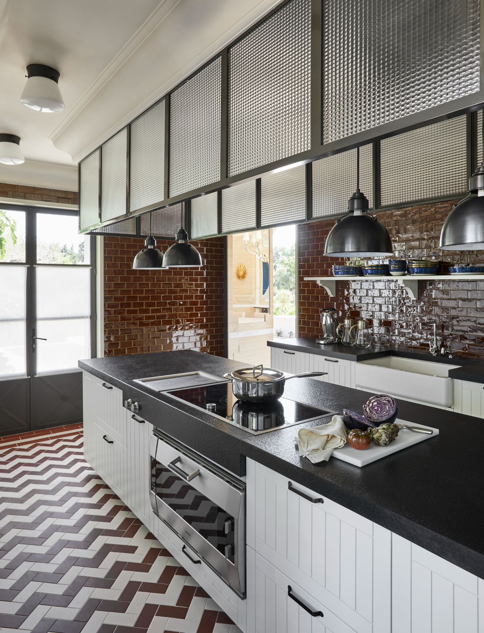 Kitchen 2 at Chateau Grimaud in the Cote d'Azur