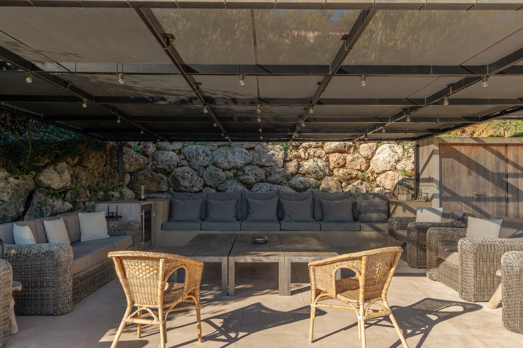 Outdoor Living at La Combe in the Cote d'Azur