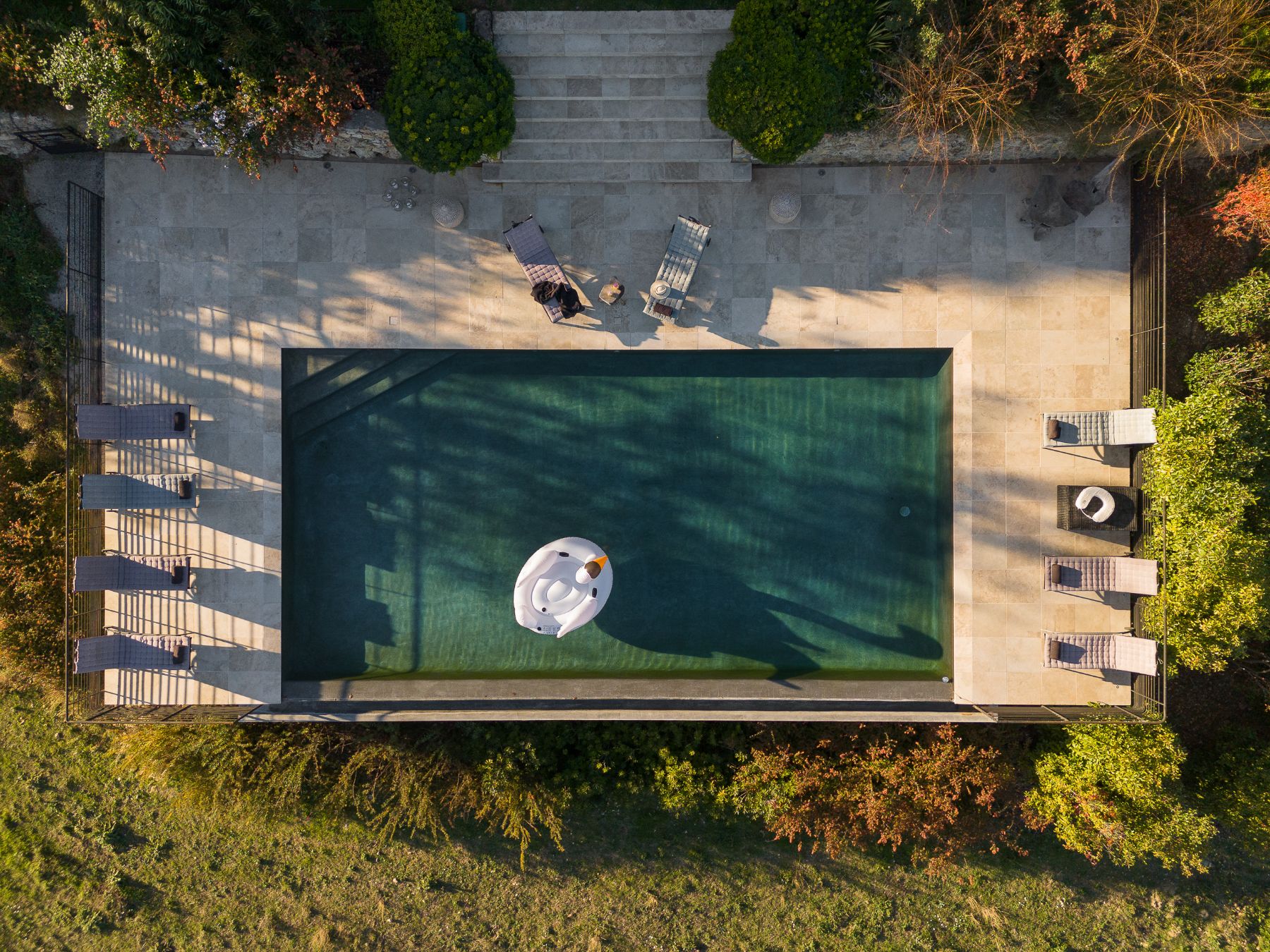 Swimming Pool at La Combe in the Cote d'Azur