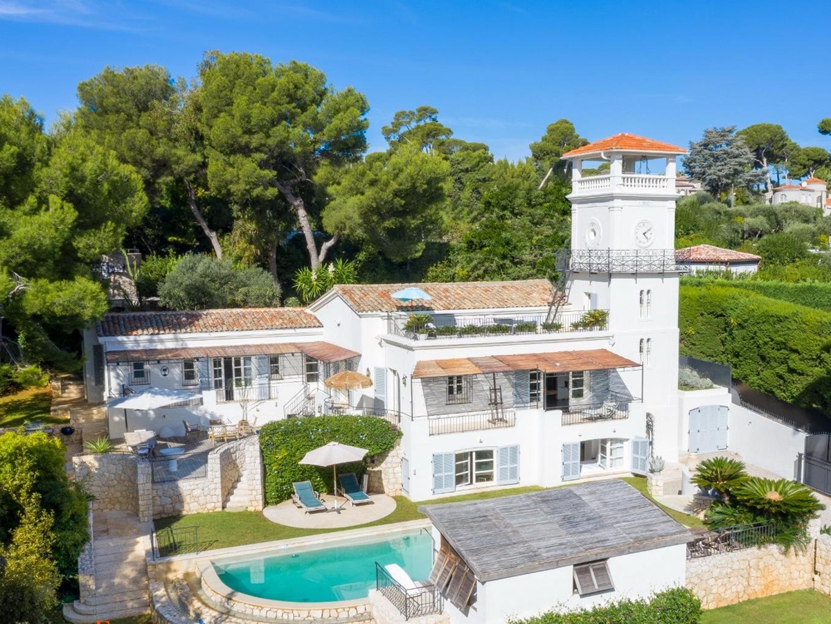 Drone Image of La Coquette in the Cote d'Azur