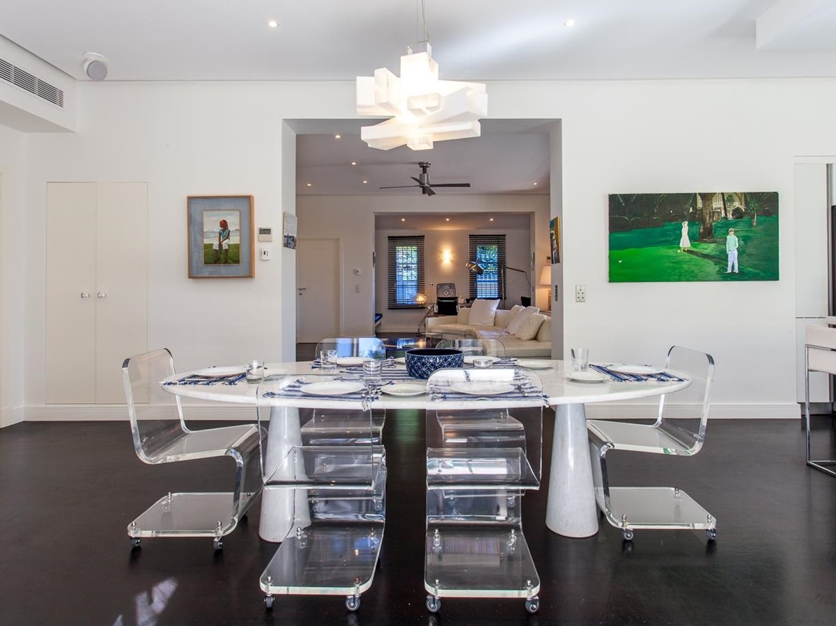 Dining area in La Coquette, Cote dAzur
