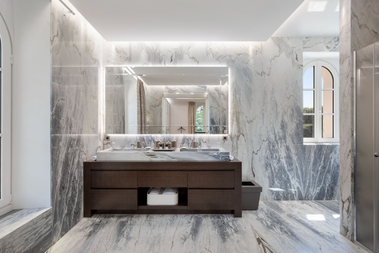 Bathroom at Le Grand Jardin in the Cote d'Azur