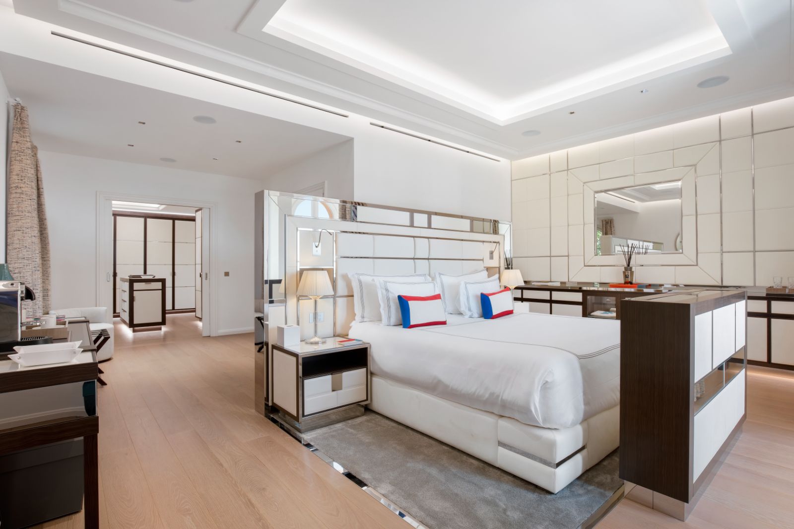 Bedroom 1 at Le Grand Jardin in the Cote d'Azur