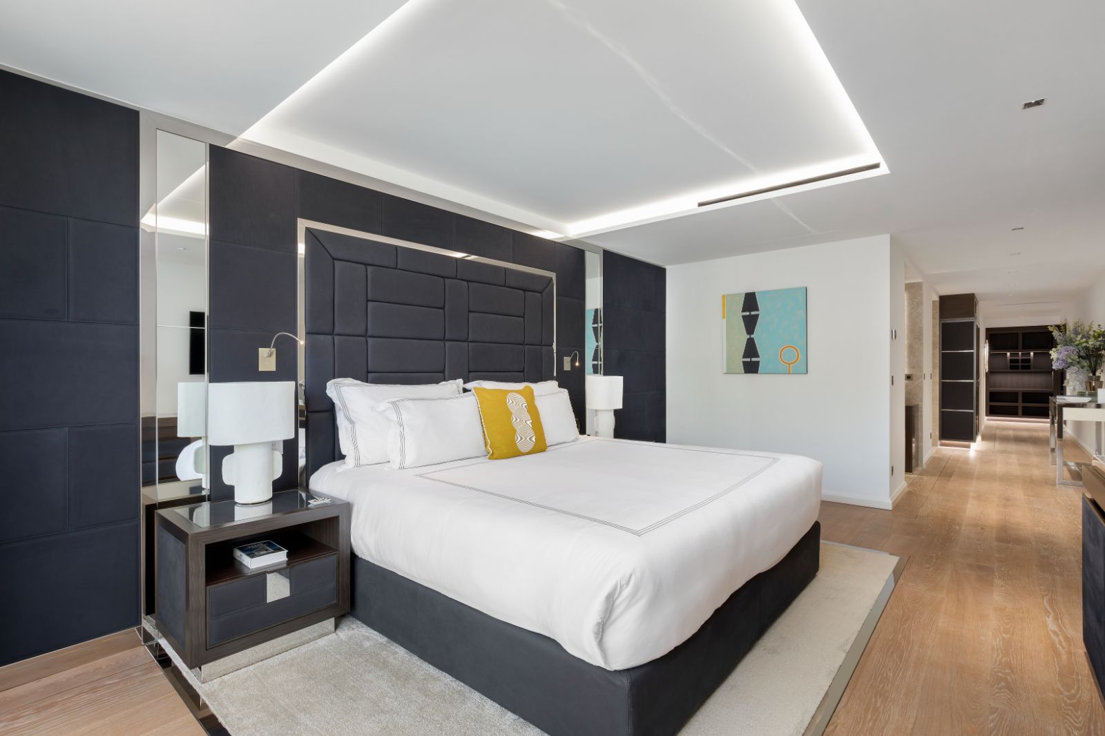 Bedroom 2 at Le Grand Jardin in the Cote d'Azur