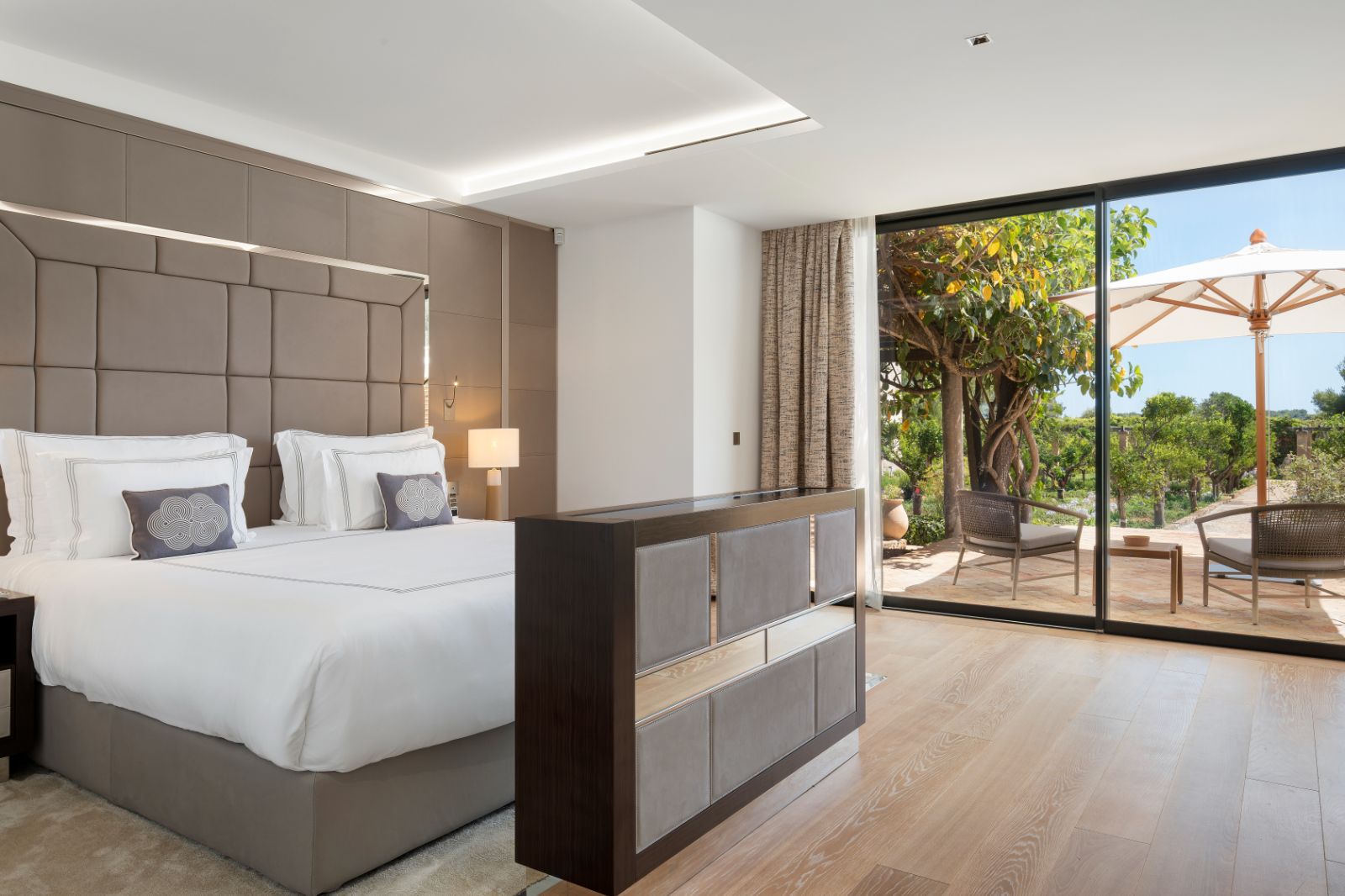 Bedroom 3 at Le Grand Jardin in the Cote d'Azur