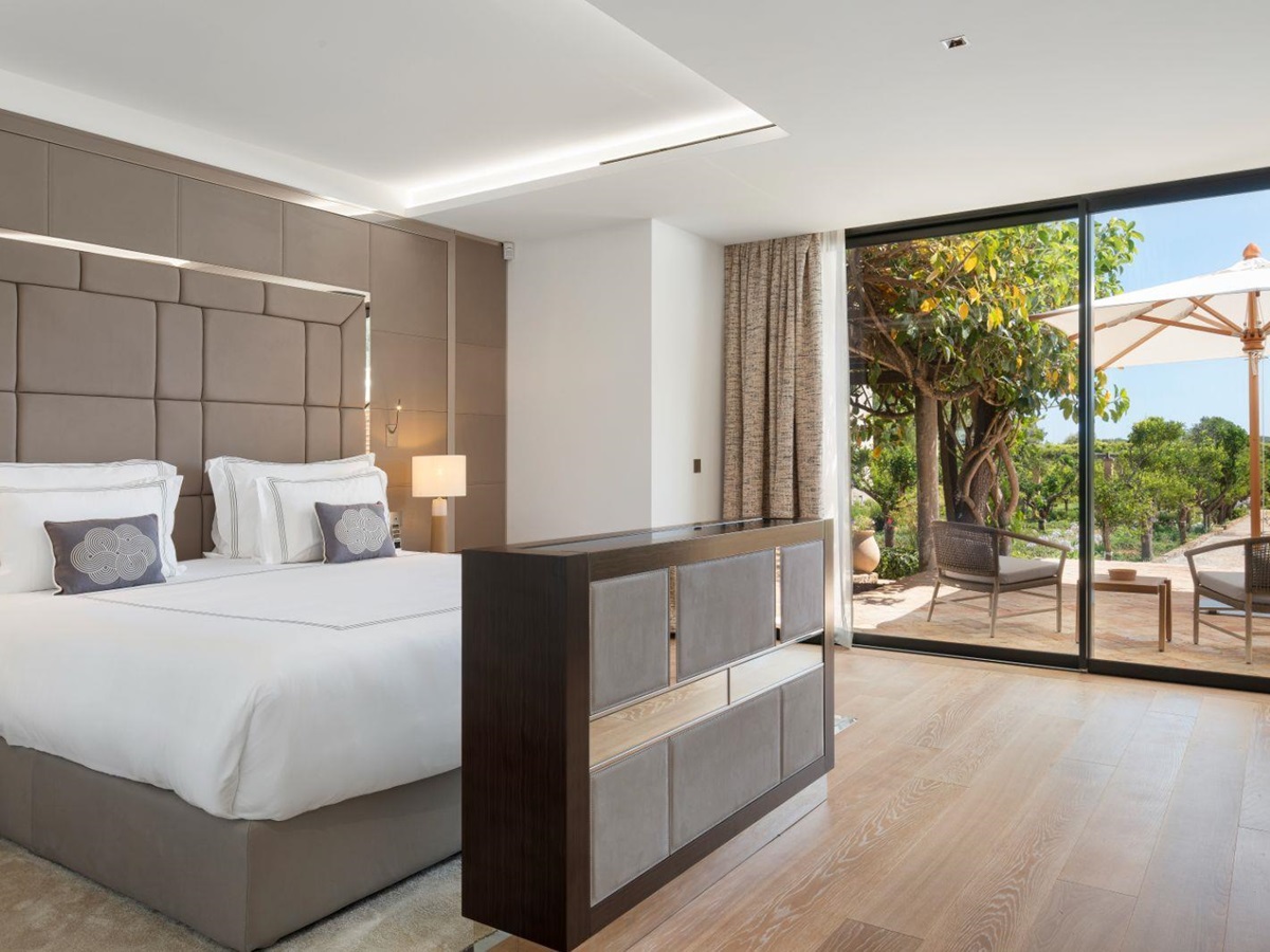 Bedroom 3 at Le Grand Jardin in the Cote d'Azur
