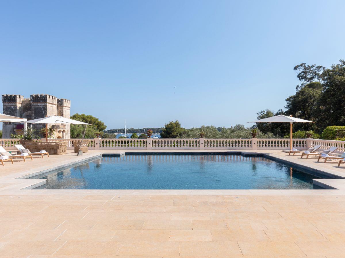 Poolside at Le Grand Jardin in the Cote d'Azur