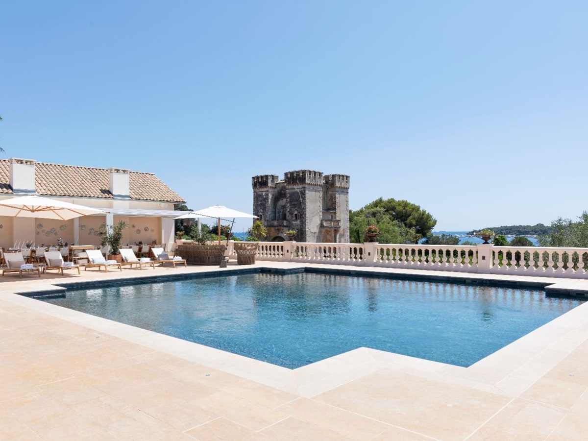 Swimming Pool at Le Grand Jardin in the Cote d'Azur