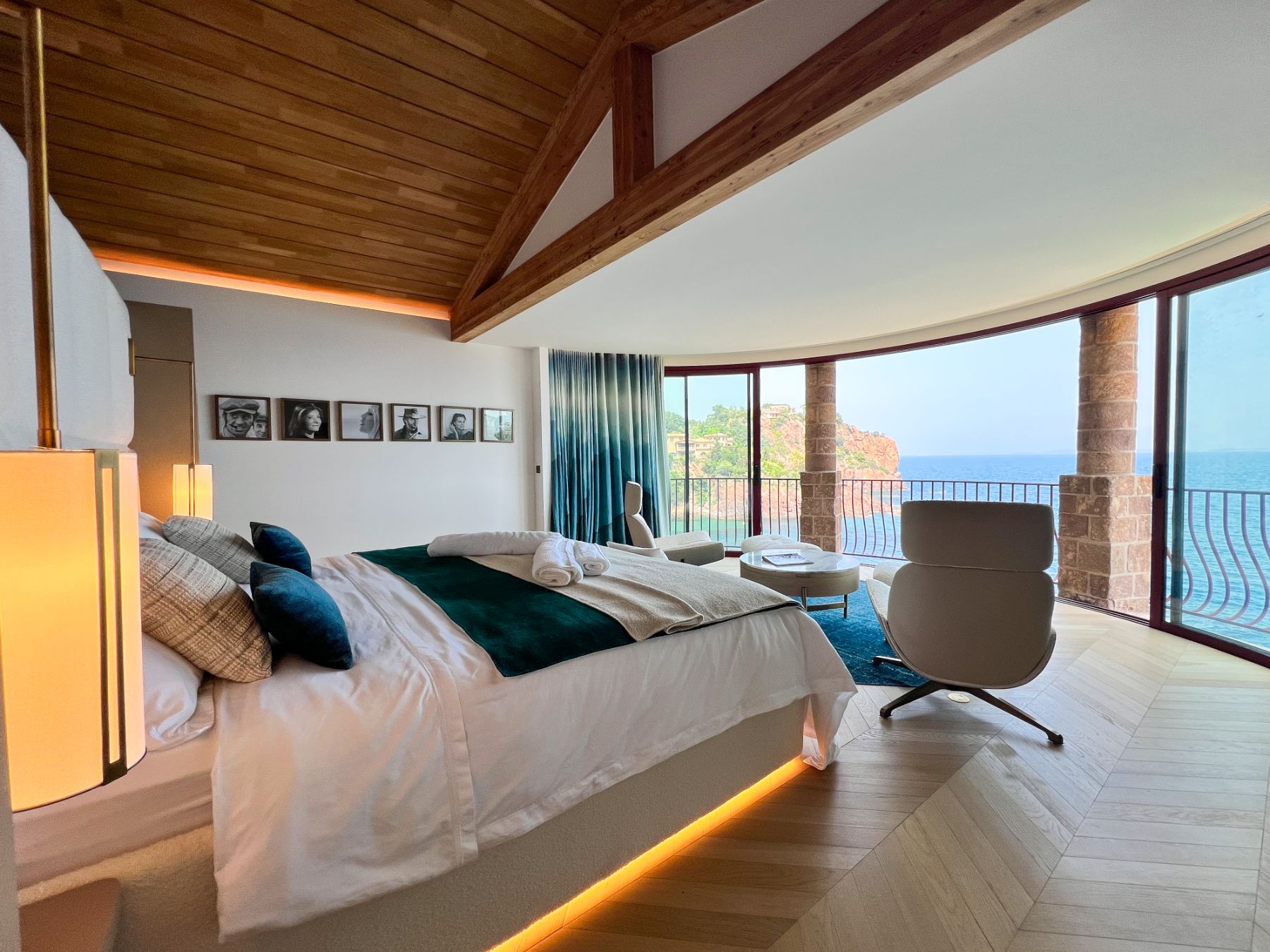Primary Bedroom at Les Deux Freres in the Cote d'Azur