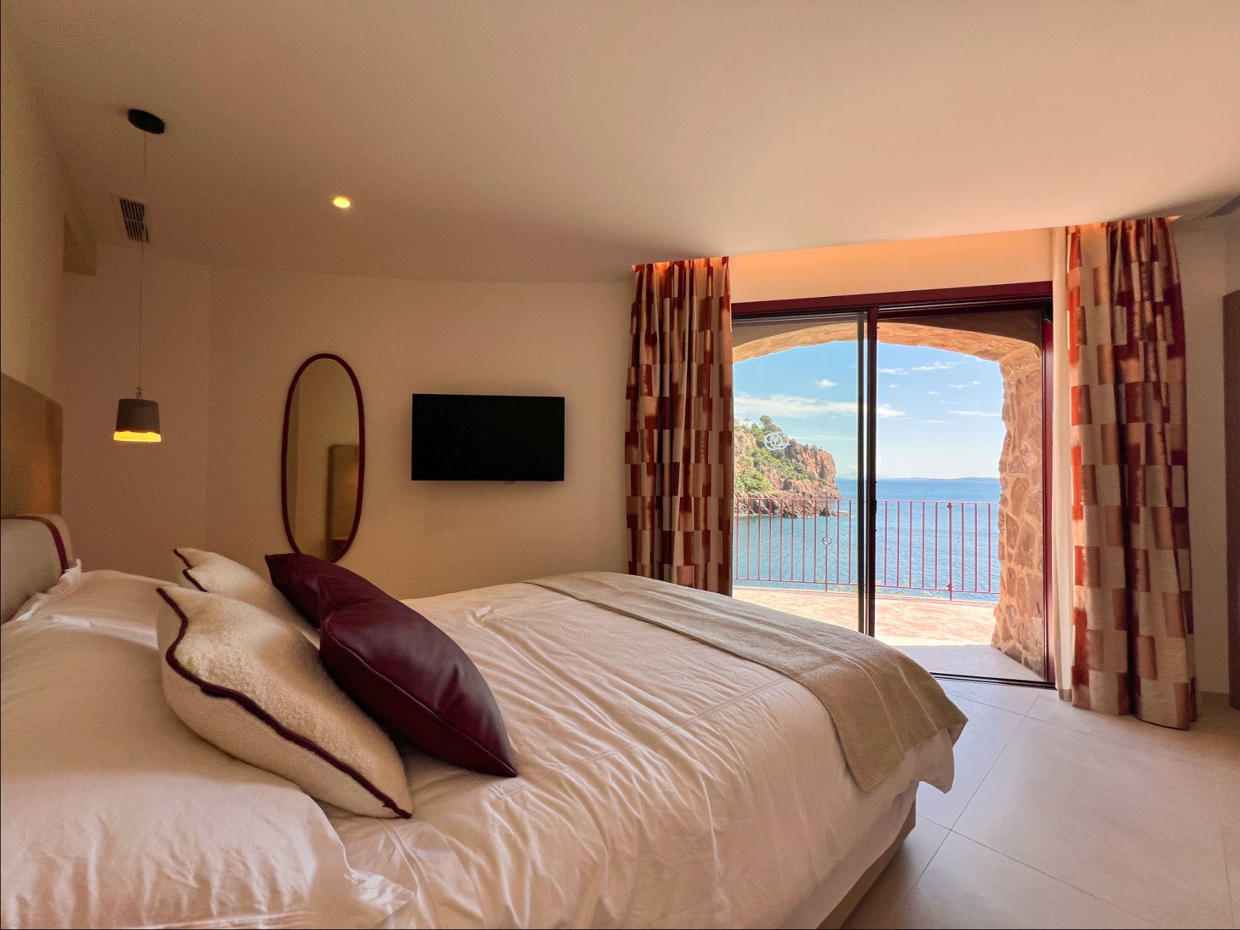 Second Bedroom at Les Deux Freres in the Cote d'Azur