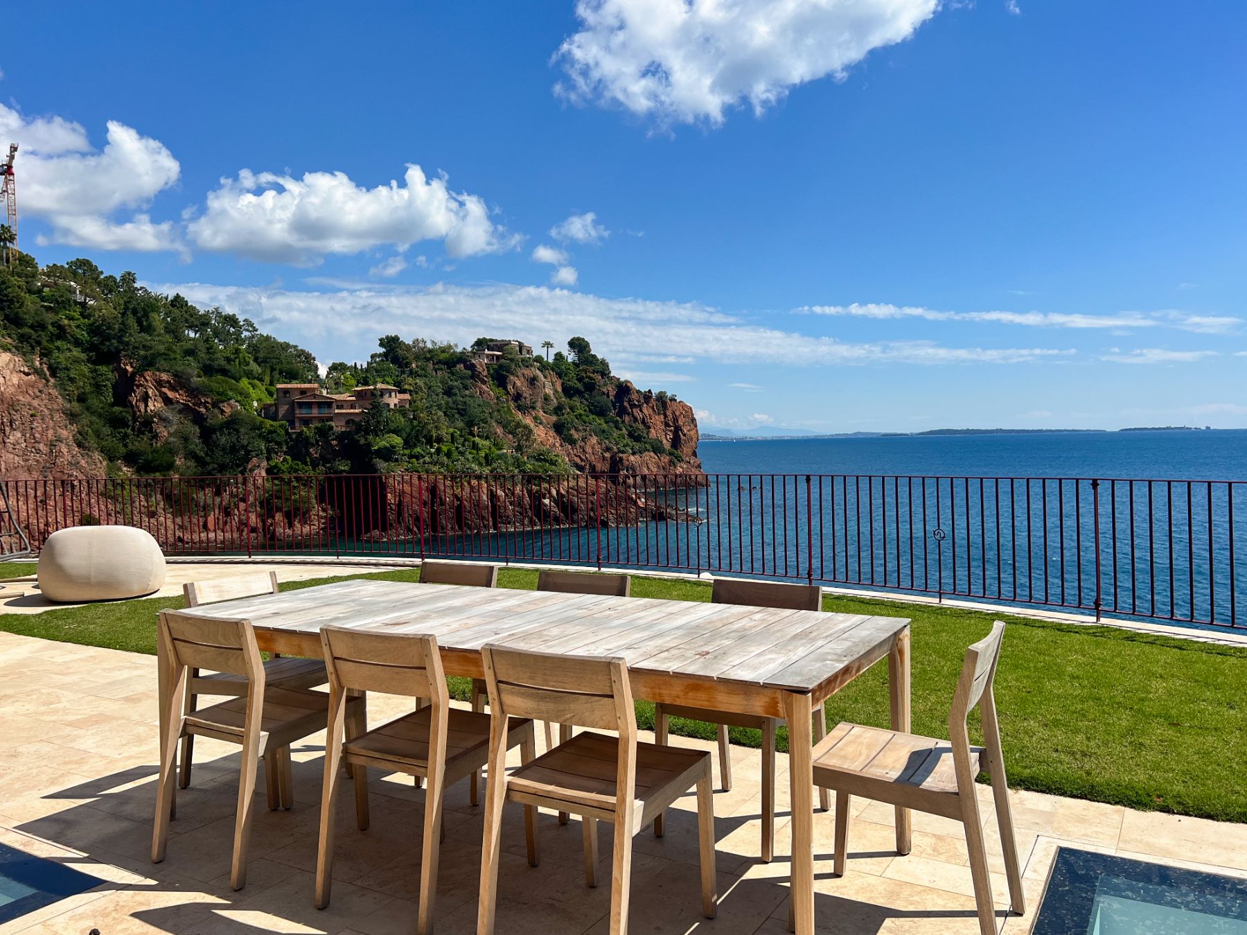 Outdoor Dining at Les Deux Freres in the Cote d'Azur