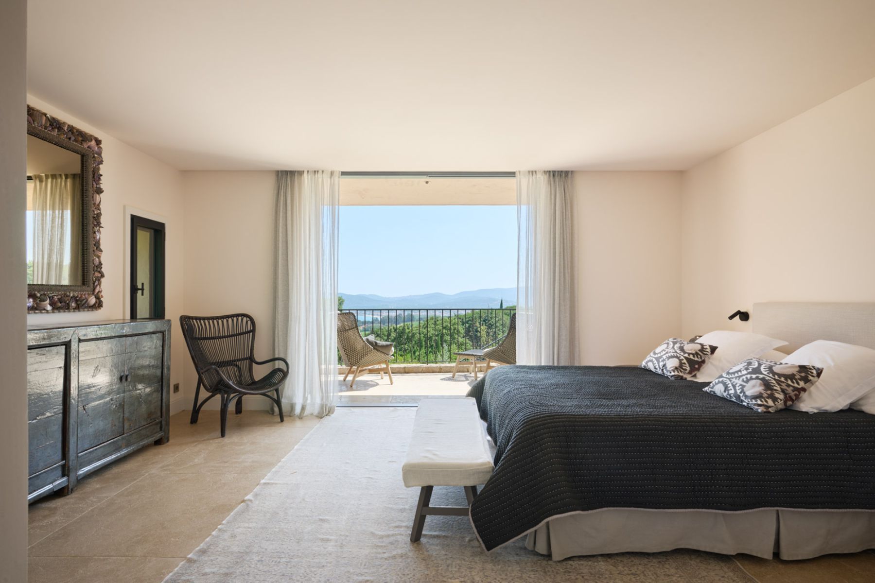 Bedroom at Les Vallons in Cote D'Azur, France