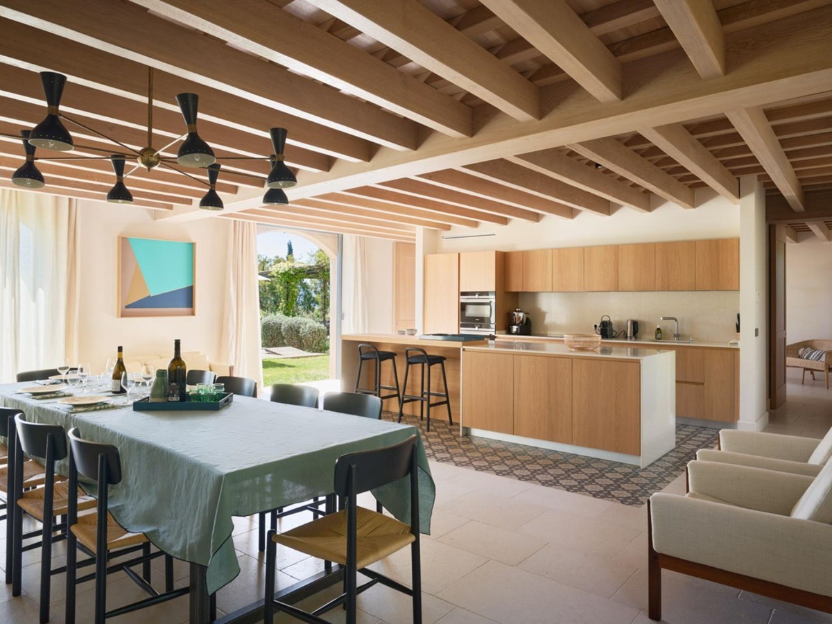 Kitchen at Les Vallons in Cote D'Azur, France
