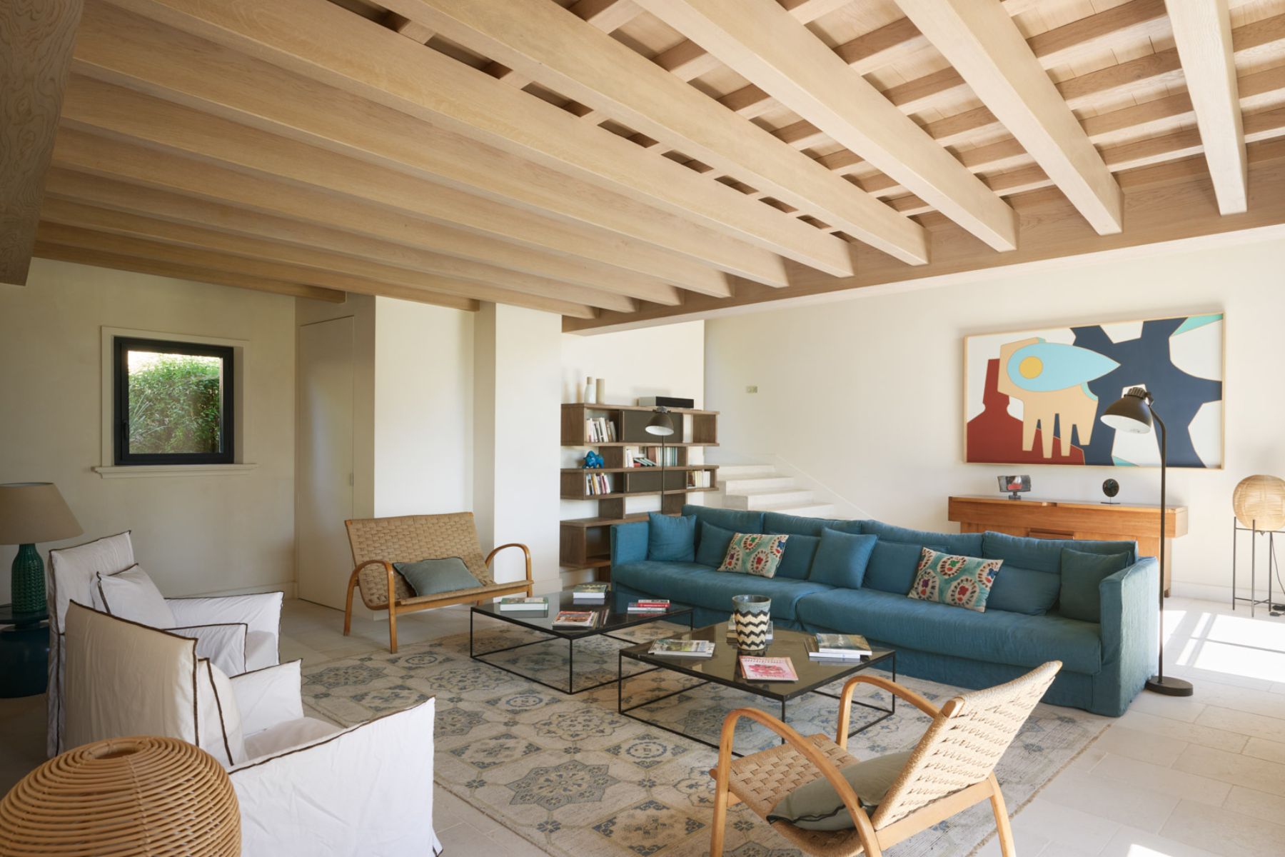 Sitting room at Les Vallons in Cote D'Azur, France