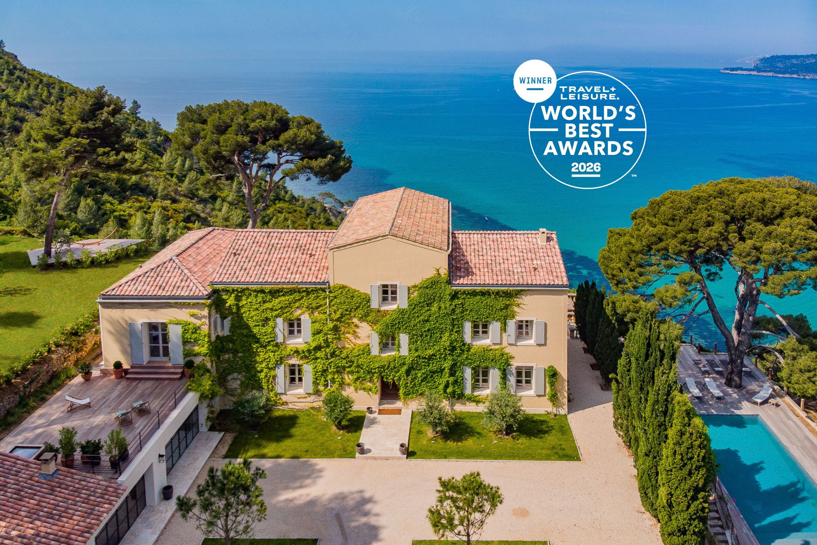 Luxury Villas on the Cote d'Azur by Number 1 Villa Rental Specialist - Travel and Leisure World's Best Awards 2026