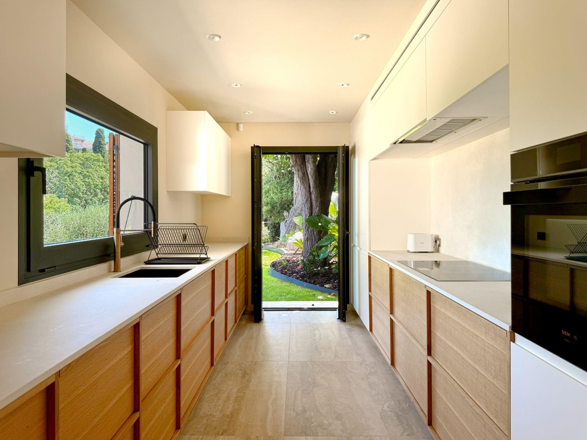 Kitchen 2 at Villa Aurora in the Cote d'Azur