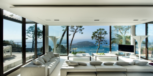 View from Villa Bayview, Cote d'Azur