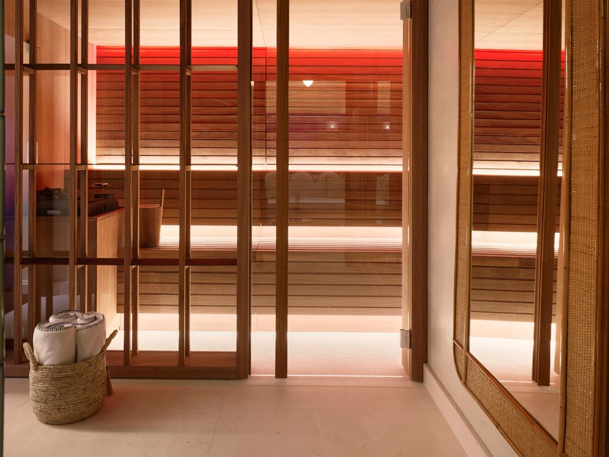 Sauna at Villa Calade in Cote d'Azur