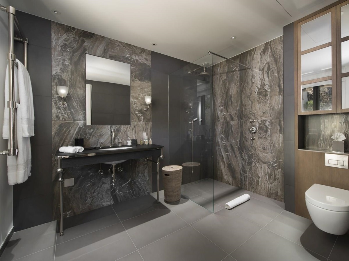 bathroom in Villa des Voiles, Cote d'Azur