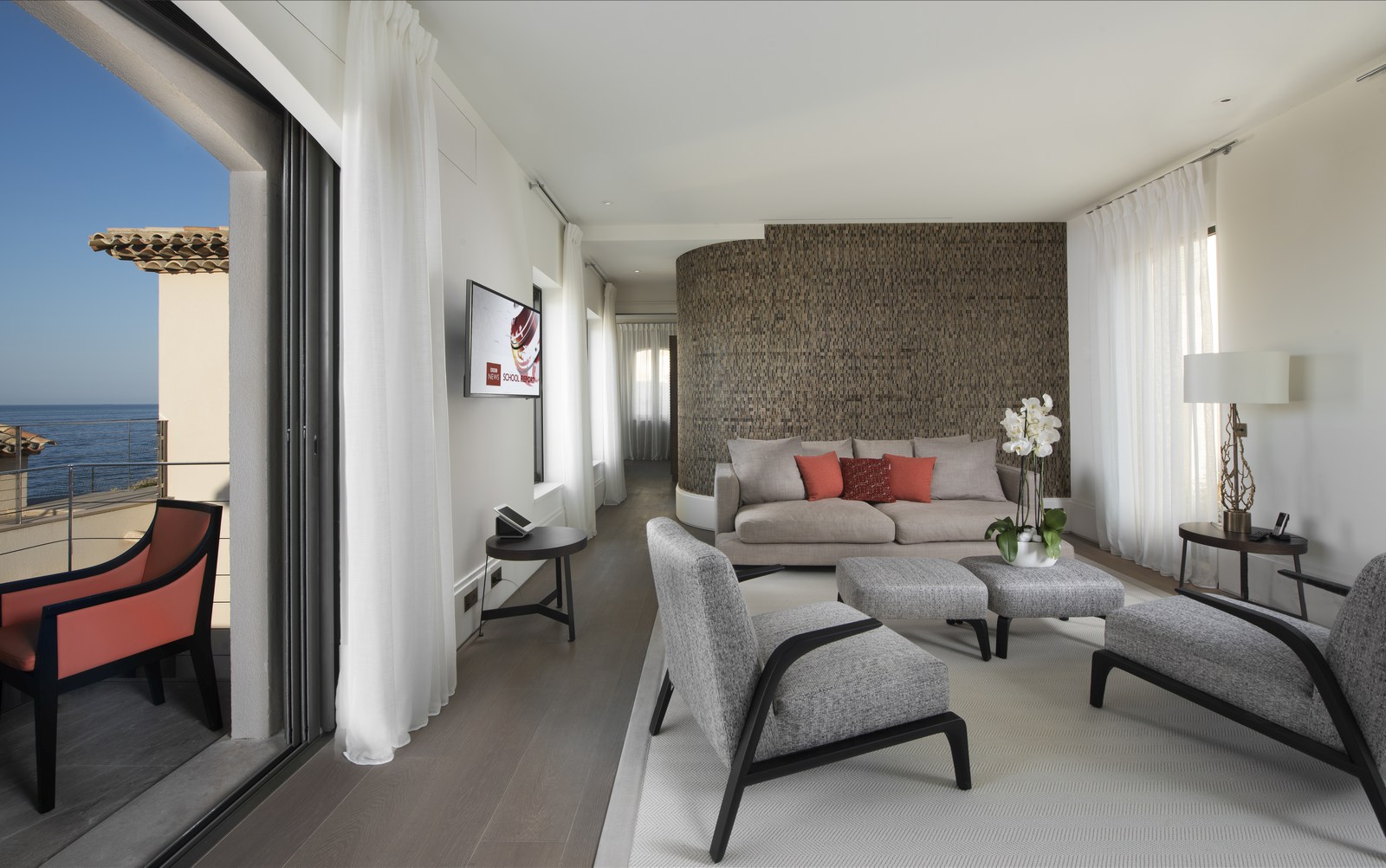 Chill space in Villa des Voiles, Cote d'Azur