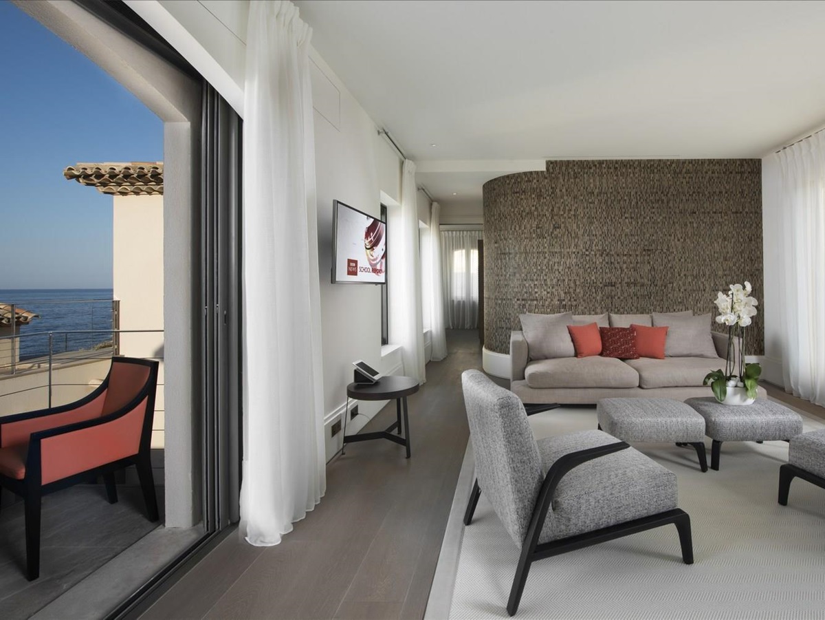 Chill space in Villa des Voiles, Cote d'Azur