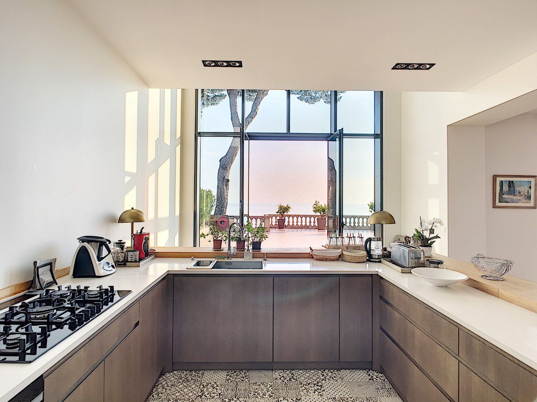 Kitchen at Villa Florie in Côte d'Azur