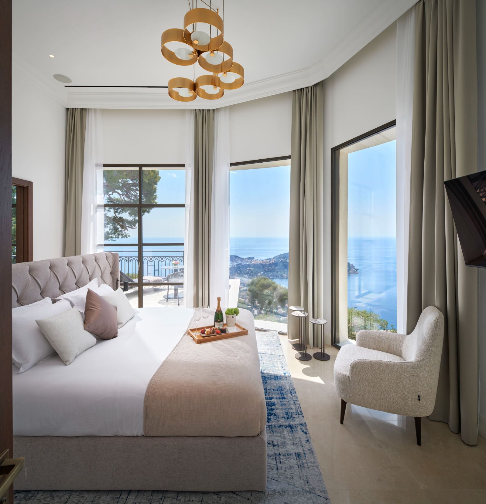 Bedroom 1 at Villa Gaia in Cote d'Azur