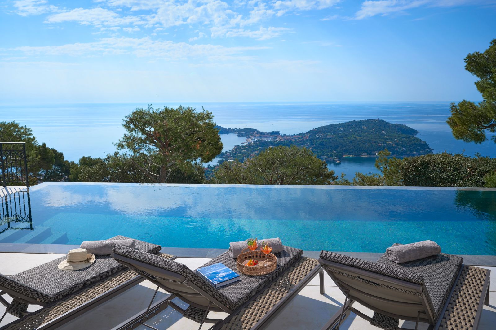 Pool at Villa Gaia in Cote d'Azur