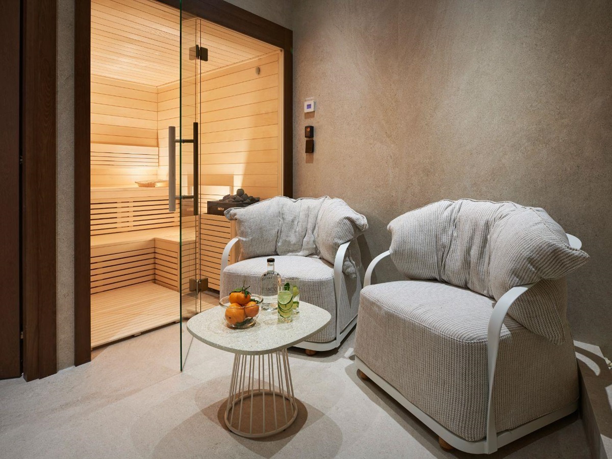 Sauna at Villa Gaia in Cote d'Azur