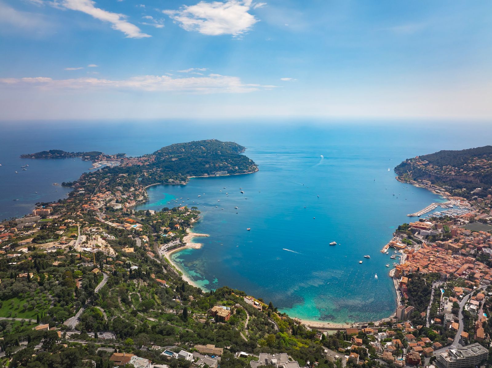 View at Villa Gaia in Cote d'Azur