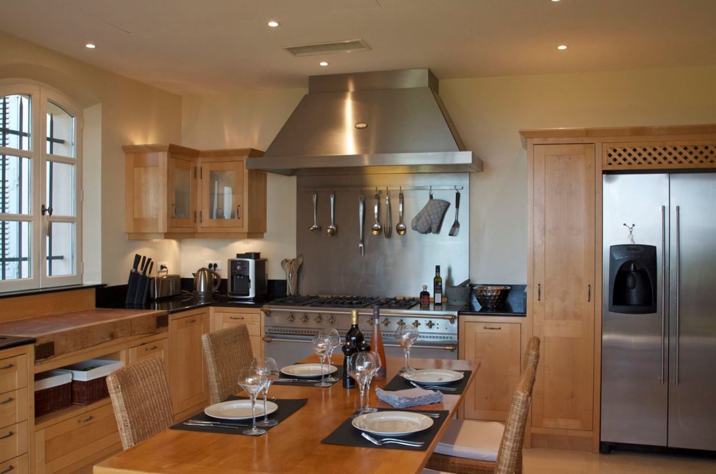 Kitchen  at Villa Gigaro