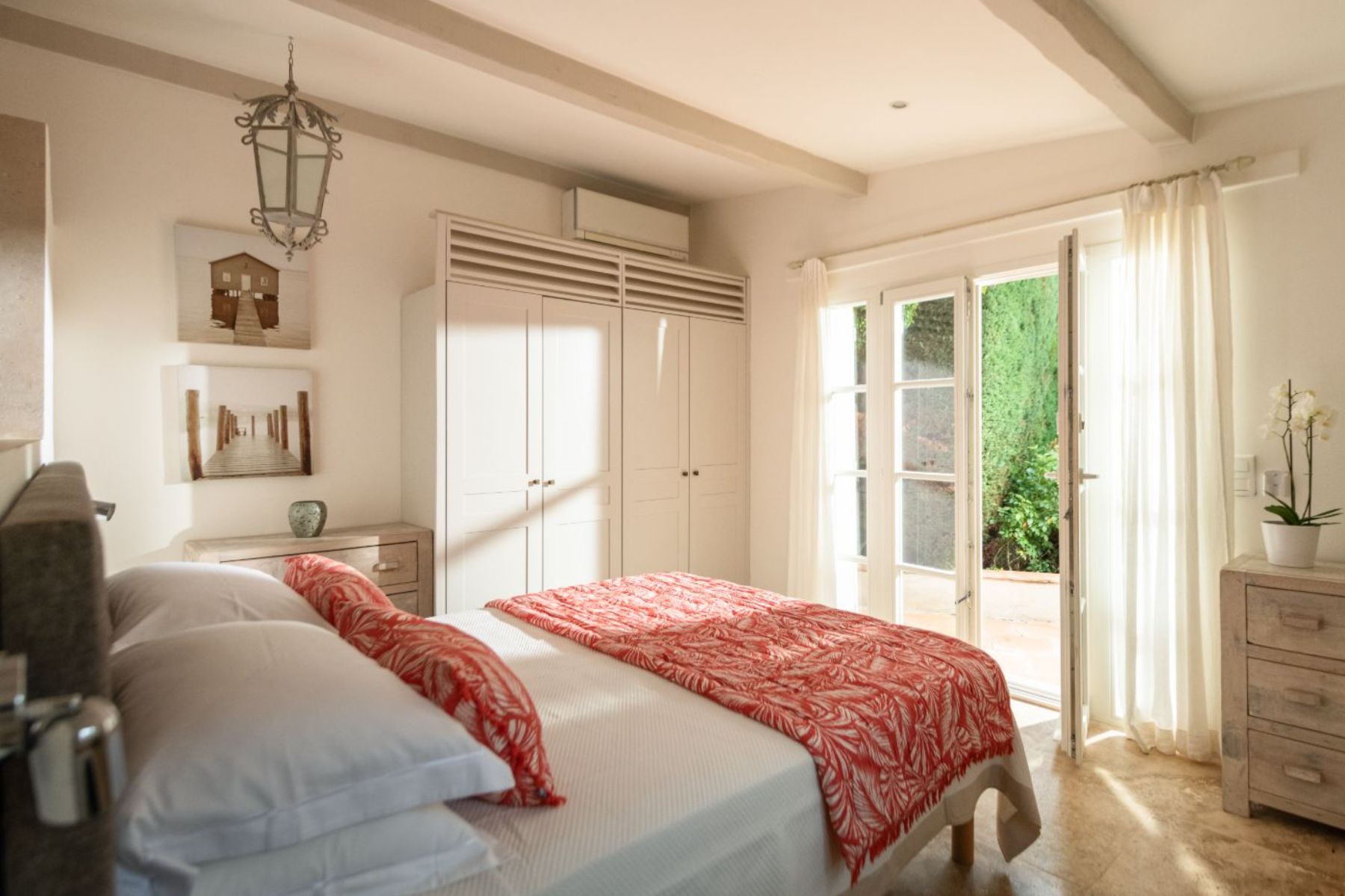 Bedroom Five at Villa Grande Pointe in the Cote d'Azur