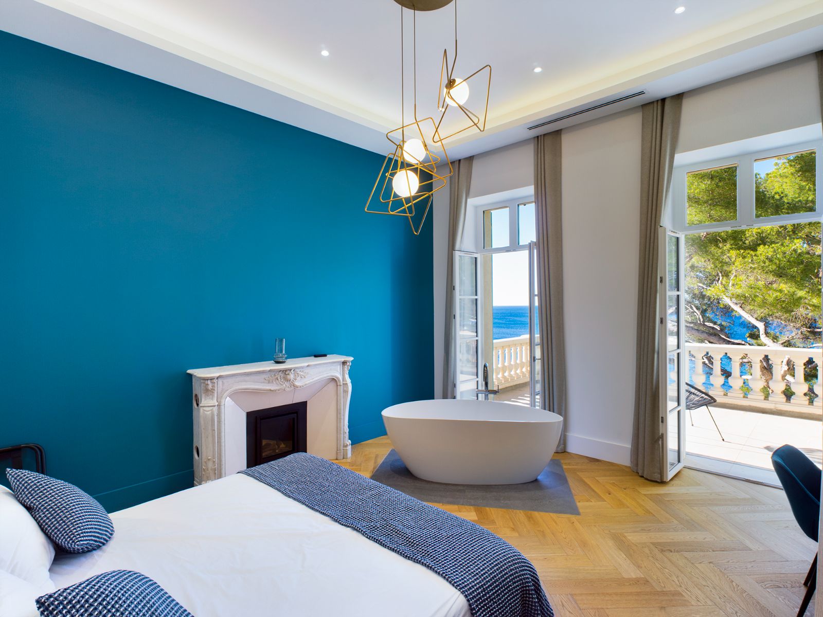 Bedroom 3 at Villa Henri in Cote d'Azur