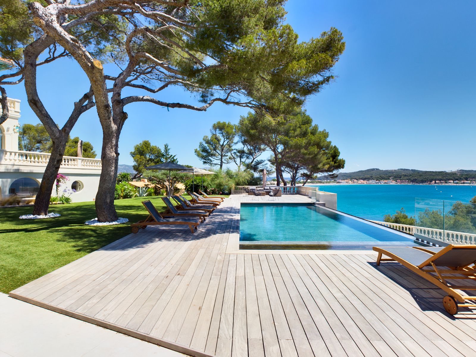 Swimming Pool at Villa Henri in the Cote d'Azur