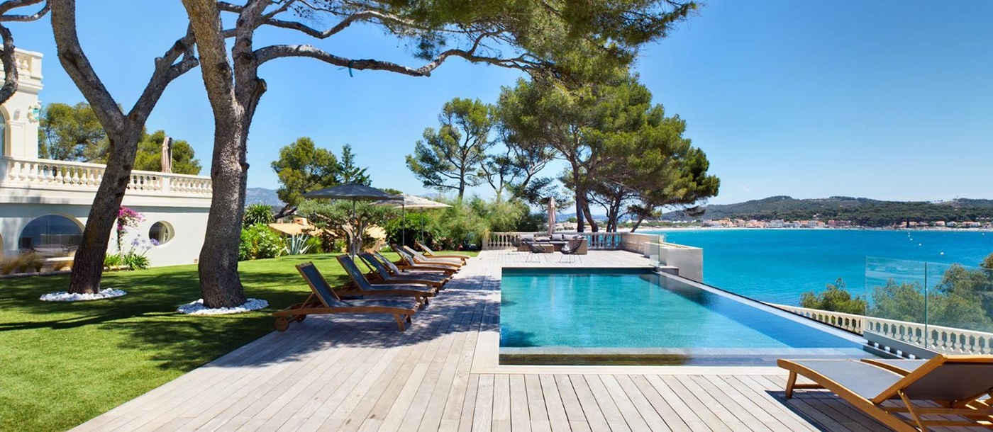 Swimming Pool at Villa Henri in the Cote d'Azur