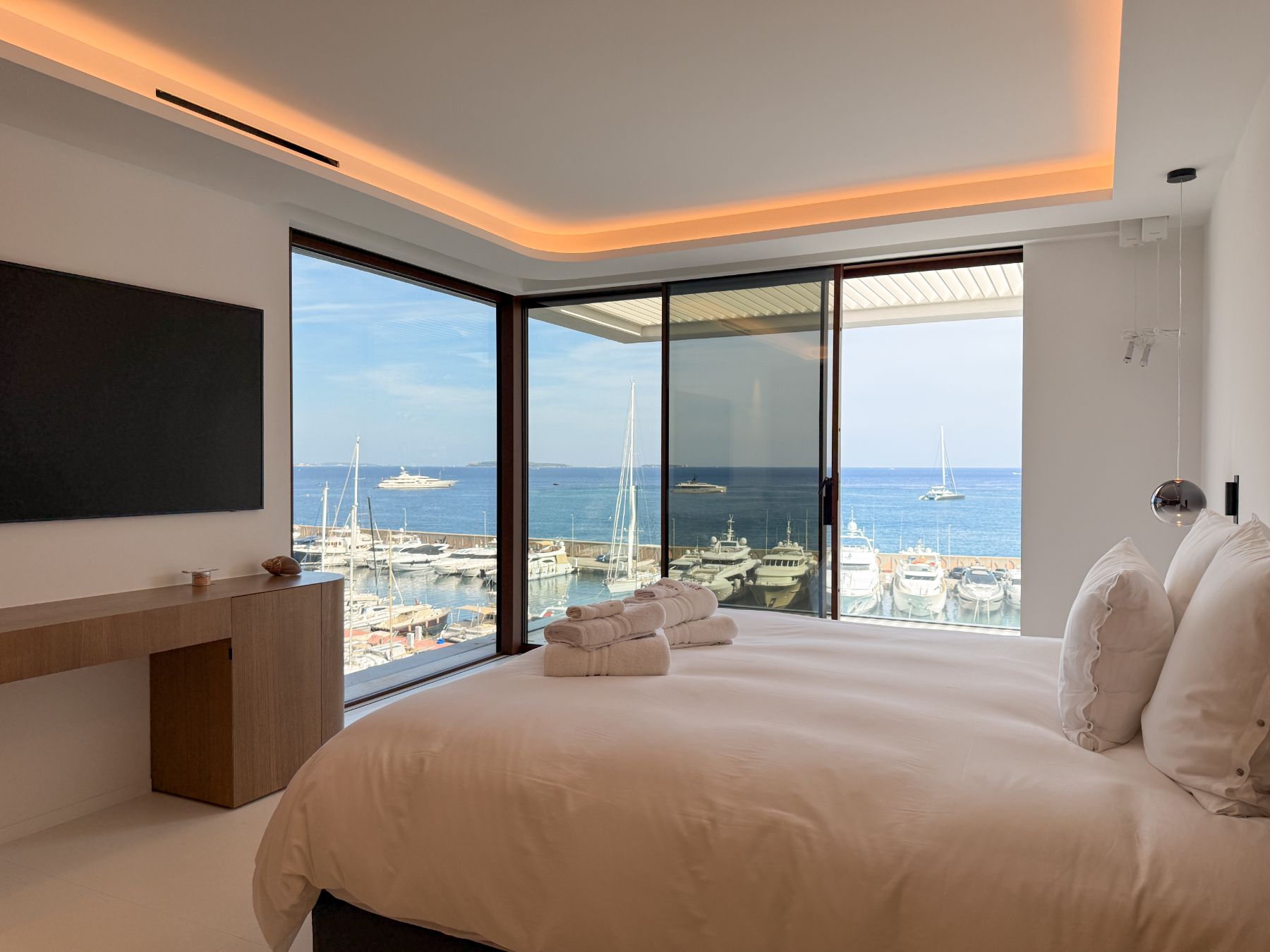 Bedroom One at Villa La Rague in the Cote d'Azur
