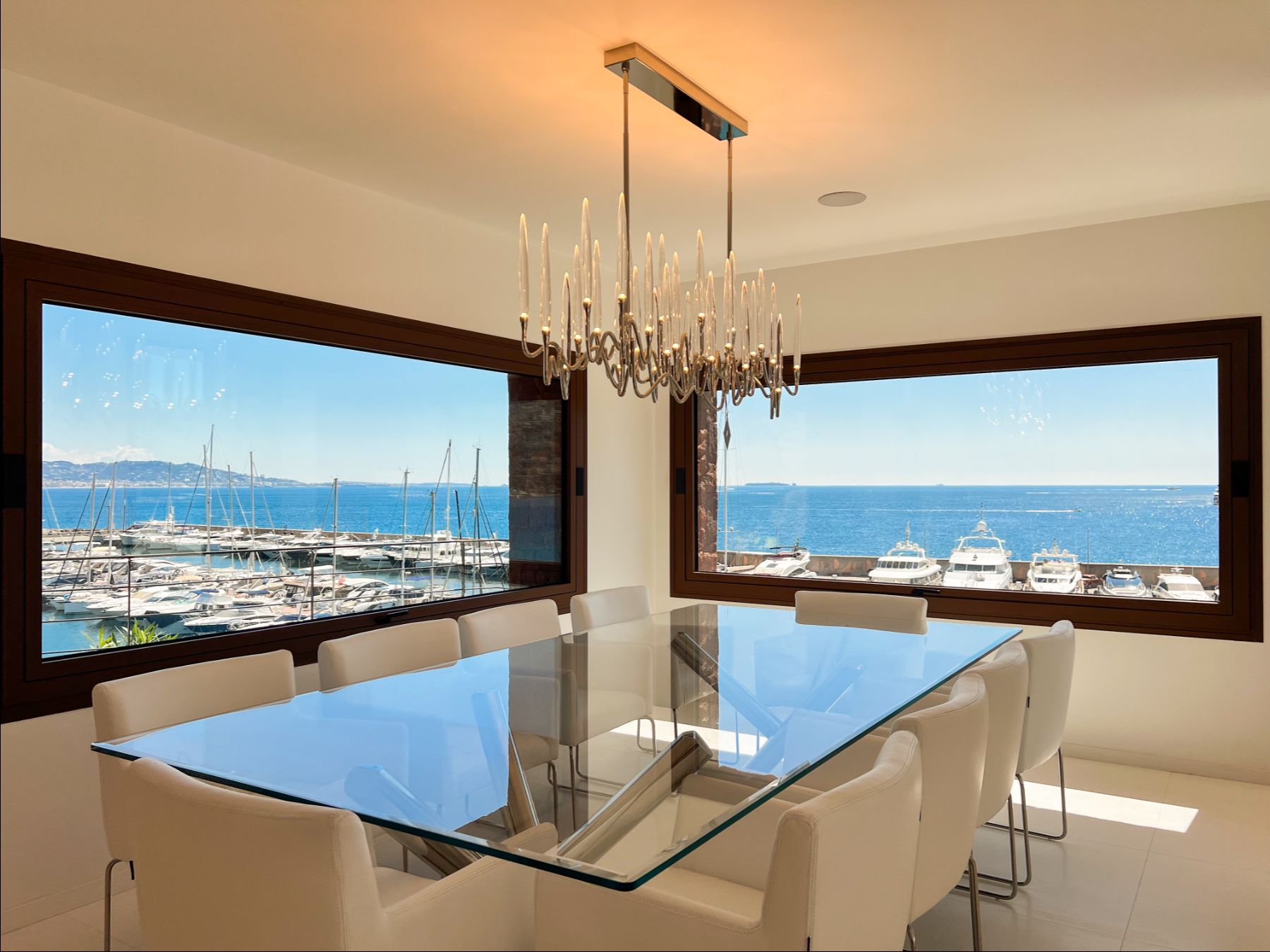 Dining Area at Villa La Rague in the Cote d'Azur