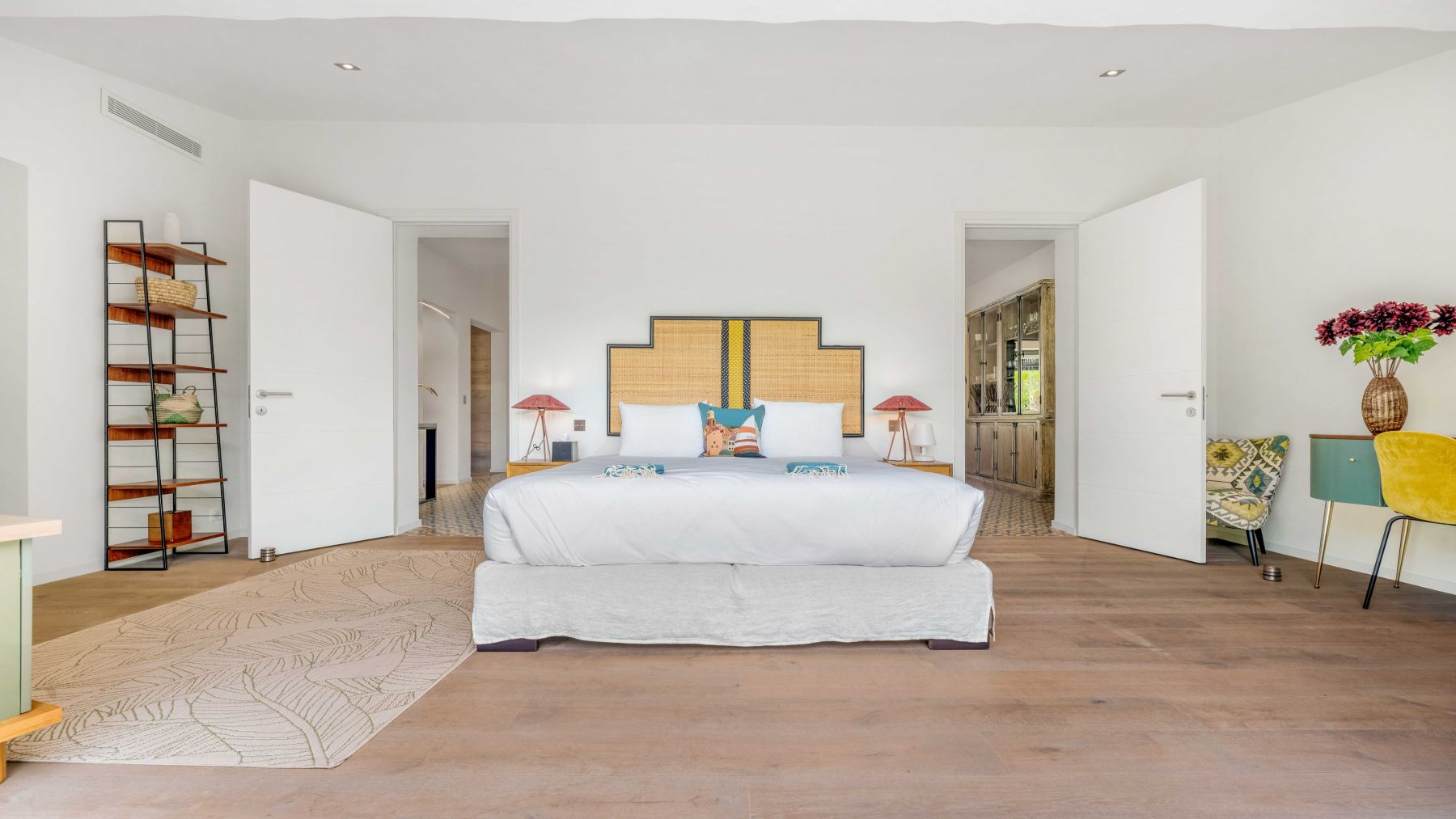 Bedroom at Villa Les Palmiers in Cote D'Azur
