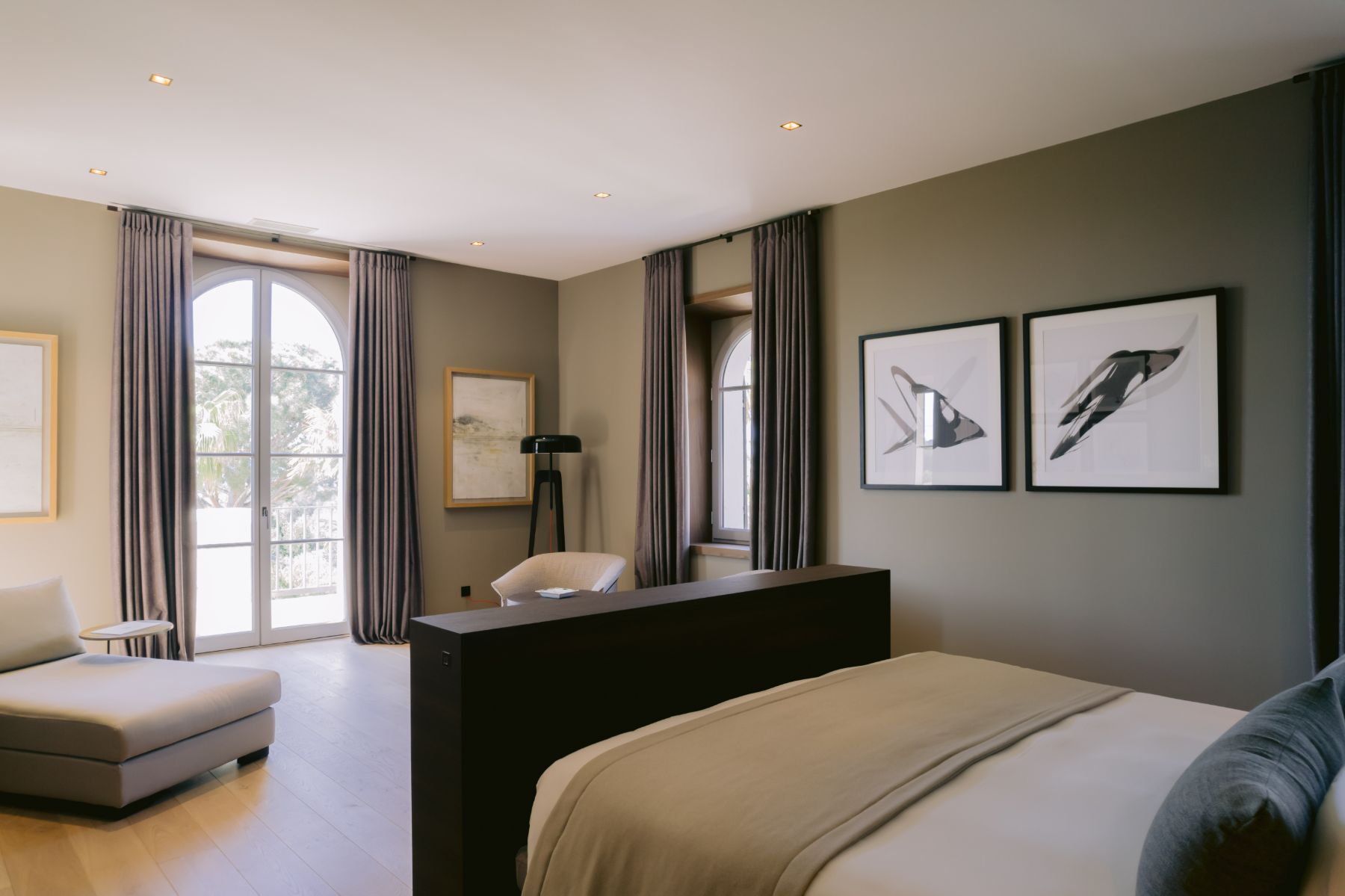 Bedroom One at Villa Letitia in the Cote d'Azur